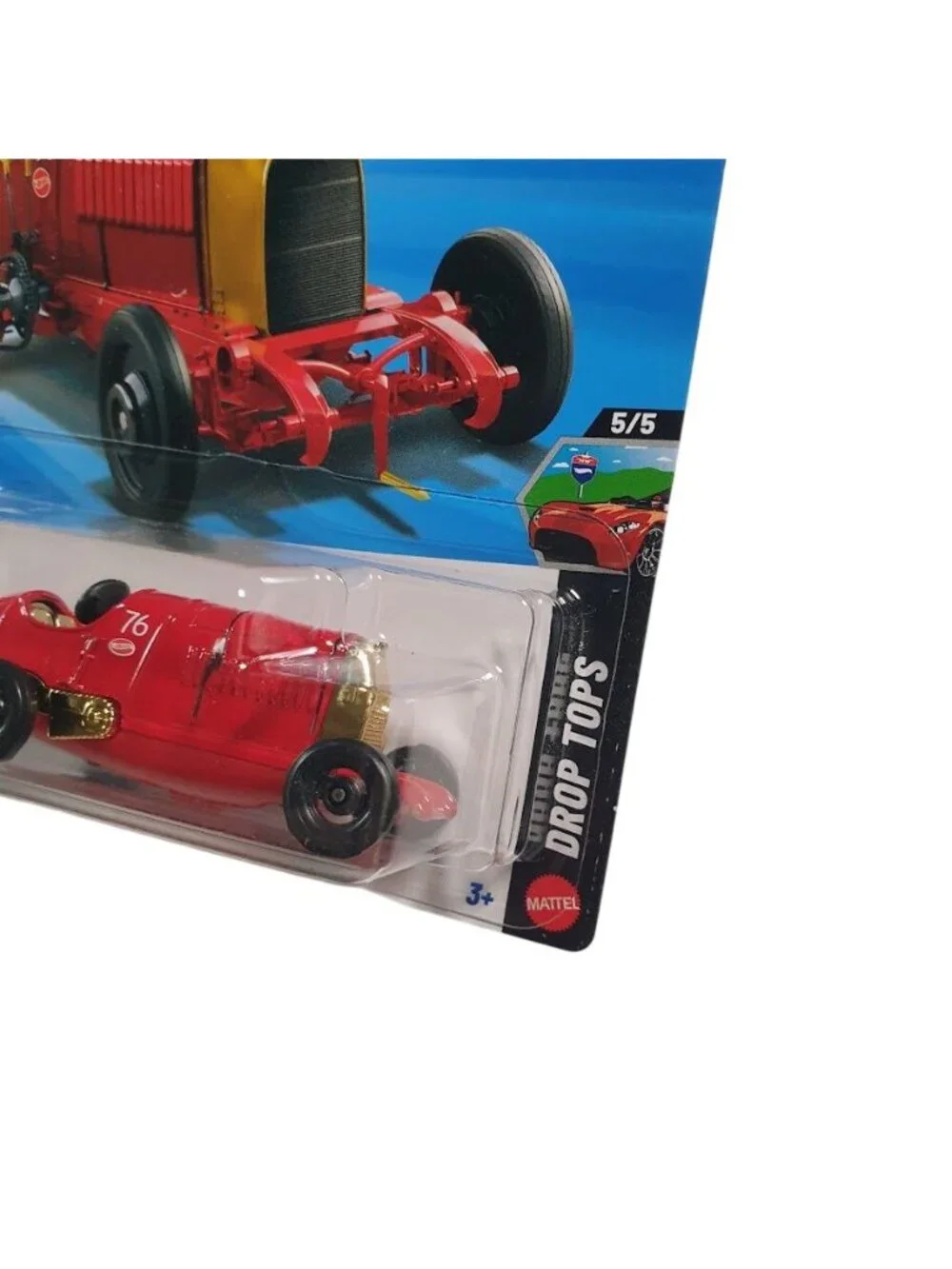 Hot Wheels Fiat Beast Turin Red Gold Drop Tops Series 5/5 Limited Edition 2026